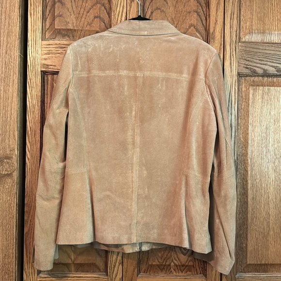 Tan Suede Jacket - Picture 4 of 5